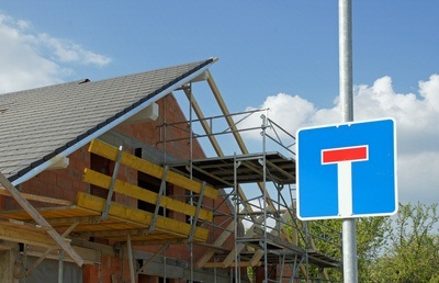 Immobilie im Rohbau