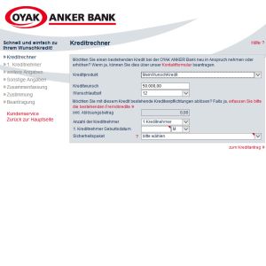 Kreditantrag Oyak Anker Bank