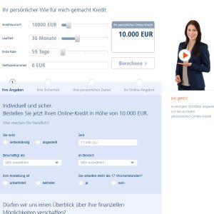 Kreditantrag Targobank